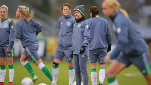 Sue Ronan puts the players through their paces in Tallaght Stadium