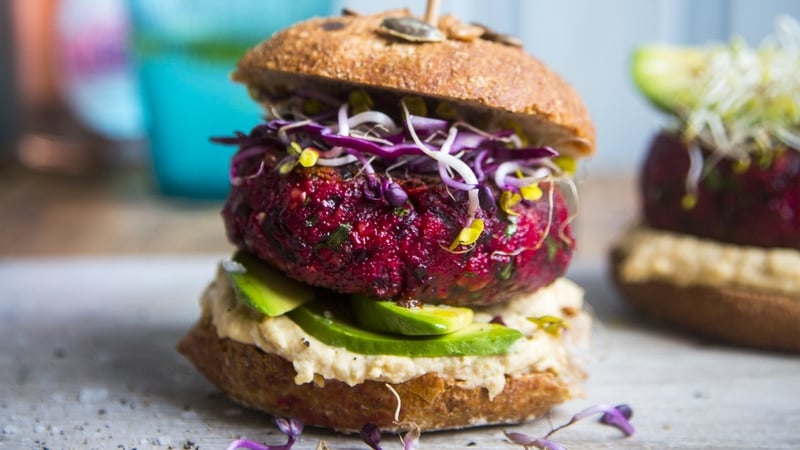 These vegetarian burgers are a great way of showing off.