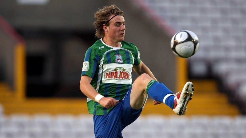 Vinny Faherty in Galway colours in 2009
