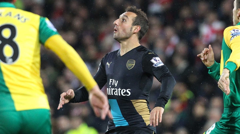 Santi Cazorla has joined the Gunners' lengthy injury list