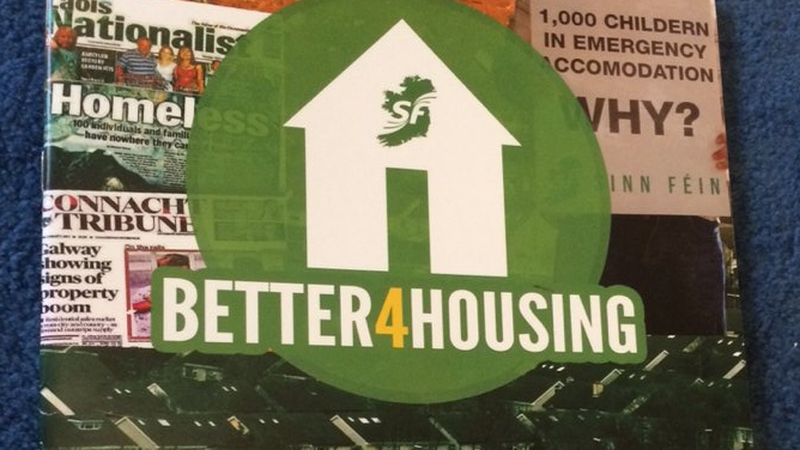 Sinn Féin ag seoladh a pholasaí tithíochta