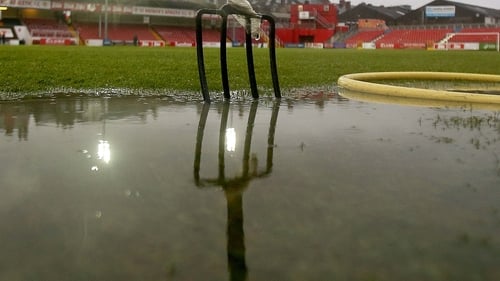 Wind and rain is causing havoc with this weekend's sporting fixtures