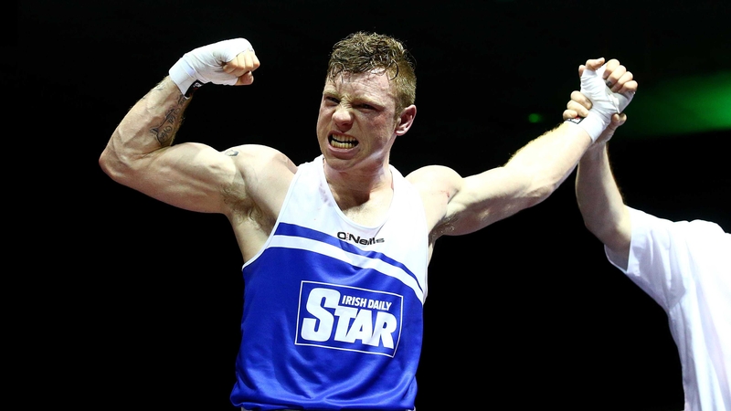 Ray Moylette after his victory