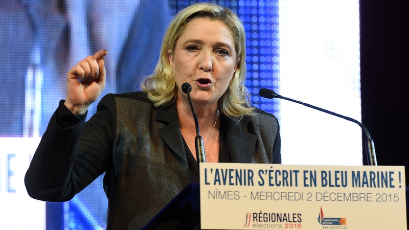The National Front made a historic showing in regional elections on Sunday