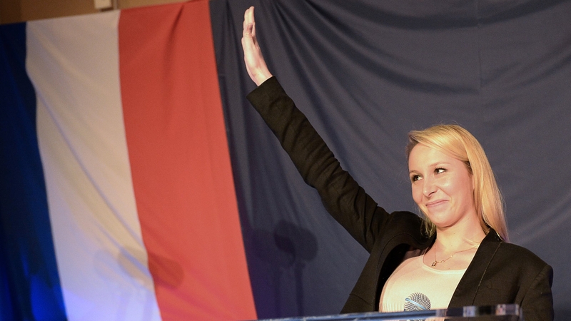'The old system died tonight' FN lawmaker Marion Marechal-Le Pen said speaking to media