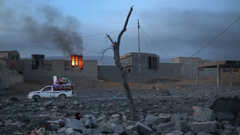 Sinjar in Iraq, where Kurdish fighters have been battling extremist militants