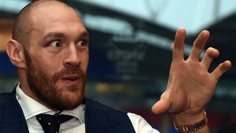 Tyson Fury holds the WBO and WBA belts
