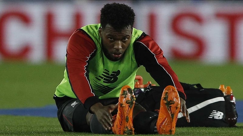Daniel Sturridge suffered a slight setback in his recovery