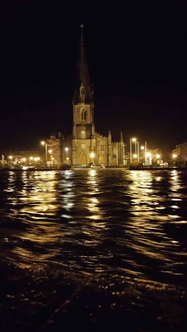 The River Moy and St Muredach's Cathedral in Ballina, Co Mayo (Pic: Daivd Beattie)