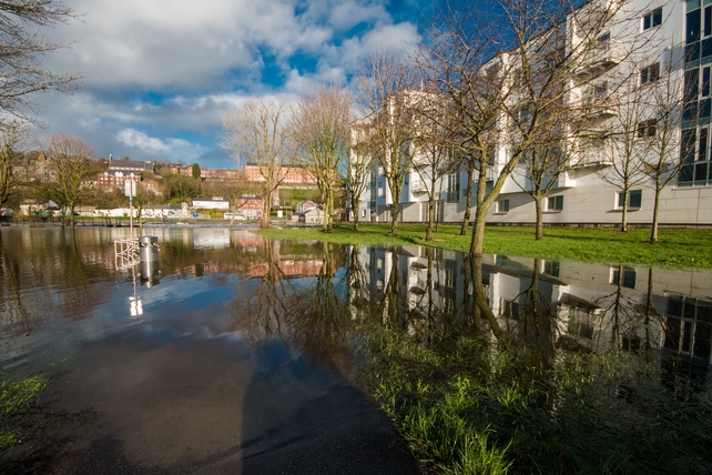 Flooding on the Lee (Pic: Derek McGreevy)