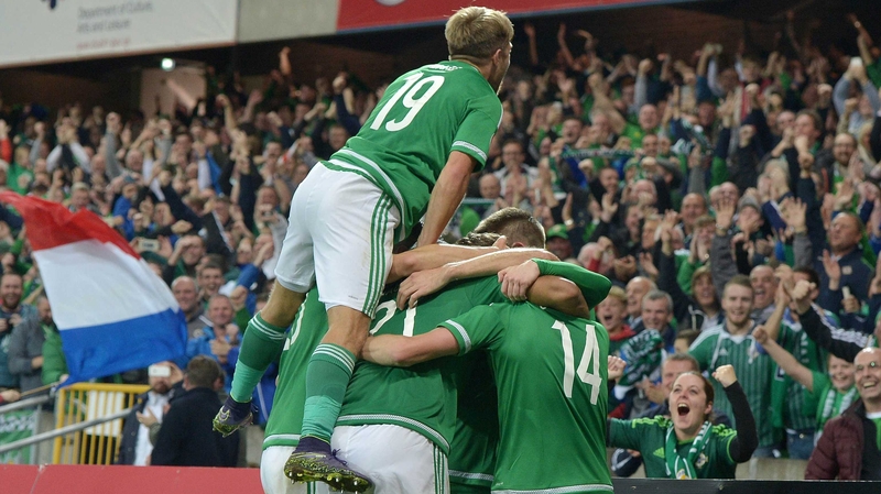 Rory McIlroy boosted the Northern Ireland team with his presence in Dublin