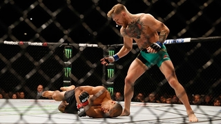 Conor McGregor stunned Jose Aldo in the first round to win the UFC featherweight title