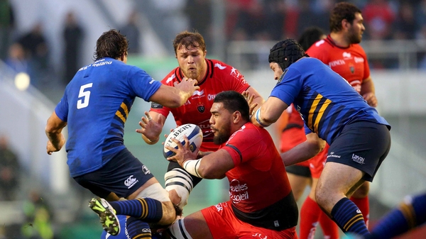 Leinster had three men sin-binned in Toulon