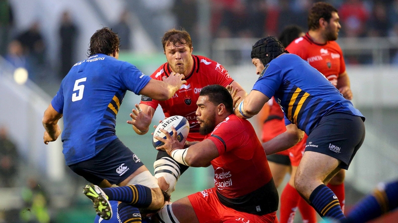 Leinster had three men sin-binned in Toulon
