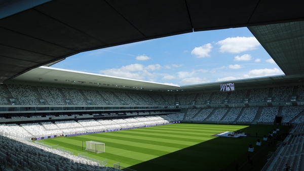 A view of the Stade de Bordeaux where the Republic of Ireland will face Belgium on 18 June