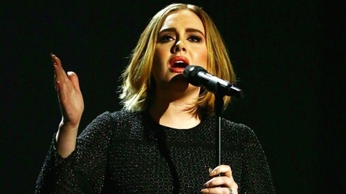 Adele's not happy with Donald Trump