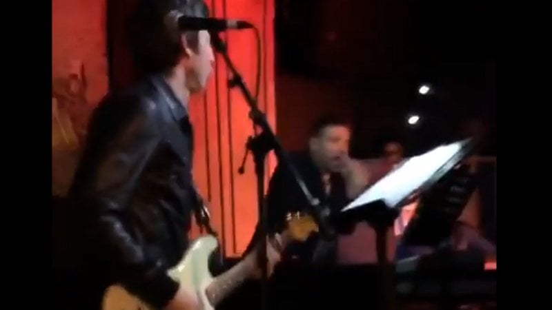 Noel and Liam in London at the weekend