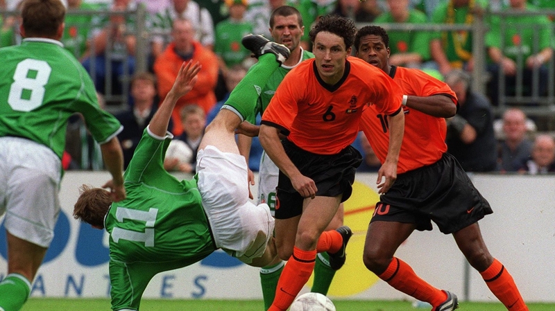 Ireland famously beat Holland in 2001 at Lansdowne Road