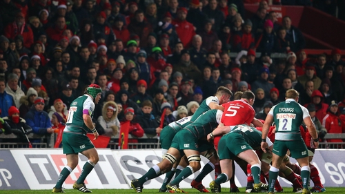 Some of the faithful were less than impressed by Munster's efforts against Leicester