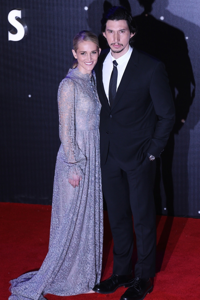 Adam Driver and Joanne Tucker