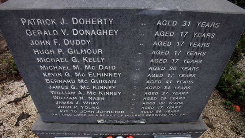 Leacht i gcuimhne na marbh i nDoire