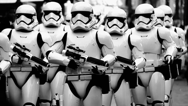 Hasbro saw strong demand for toys based on the "Star Wars: The Force Awakens" movie