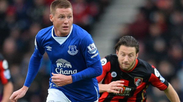 James McCarthy has a hip problem