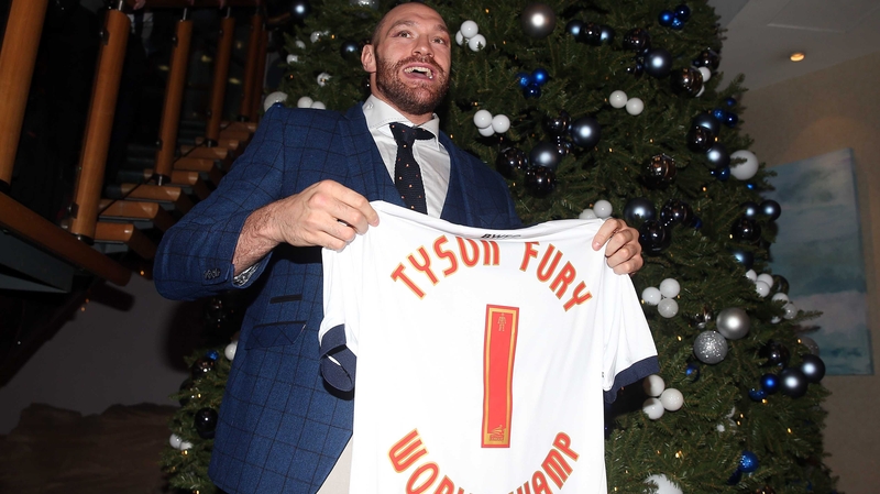 Tyson Fury has been nominated for the BBC Sports Personality of the Year award