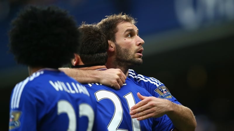 Ivanovic won two Premier League titles and the Champions League with Chelsea
