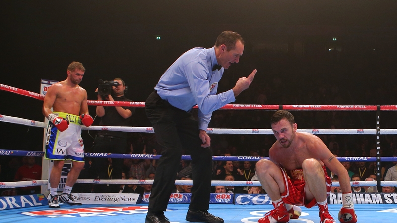 Andy Lee was twice on the deck in the third round
