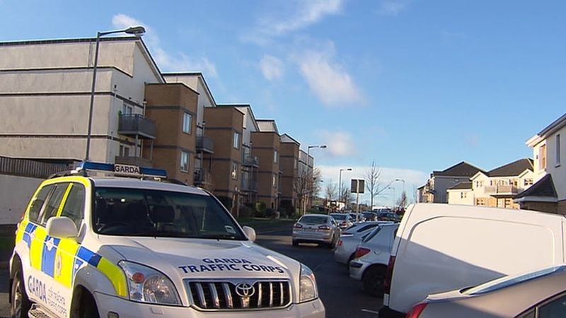 Shots were fired during the incident at Deerpark Square in Tallaght
