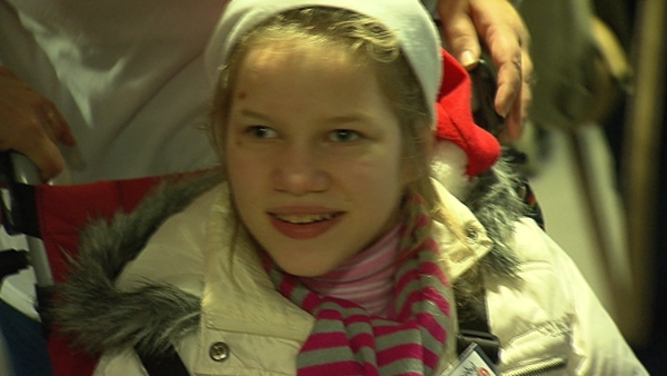The children will spend Christmas with host families around Ireland