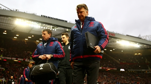 Louis van Gaal is feeling the heat at Old Trafford