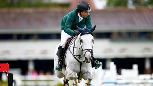 Cian O'Connor aboard Coco II - the duo only just missed out on glory at Olympia
