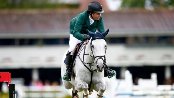 Cian O'Connor aboard Coco II - the duo only just missed out on glory at Olympia
