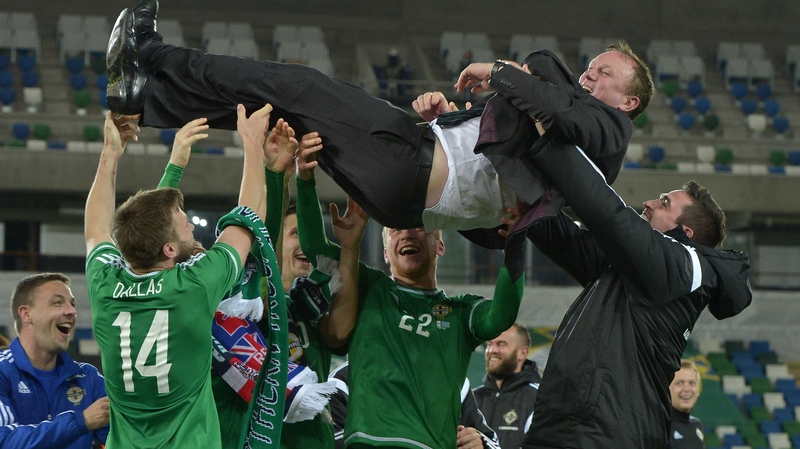 Michael O'Neill: 'We're well down the line, discussions have been very positive to date.'