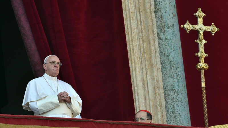 Pope Francis called for a 'dignified future' for migrants