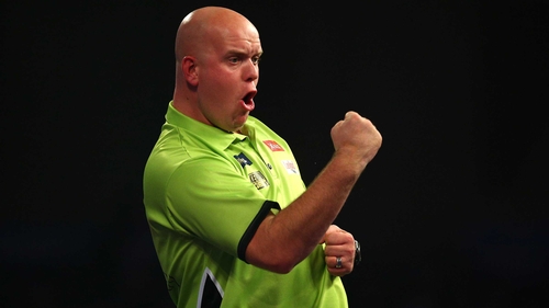 Darts world number one Michael van Gerwen