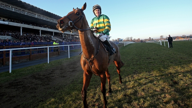 AP McCoy wins the The Hennessy Gold Cup on Carlingford Lough. He retired with over 4,000 race wins in April