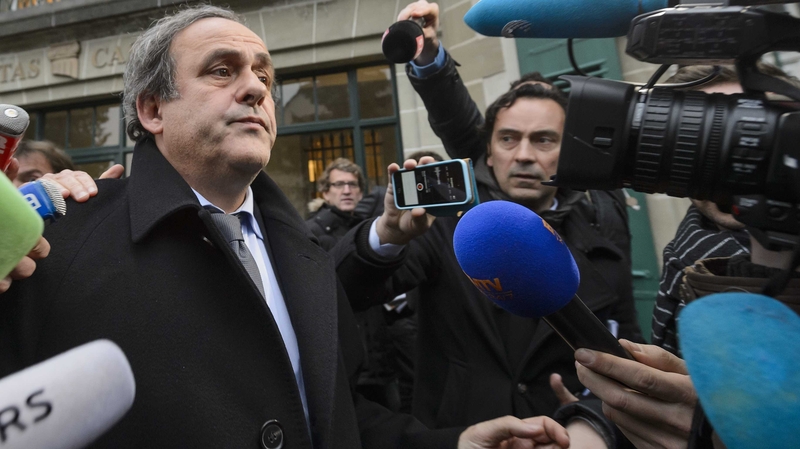 Platini was handed an eight-year ban from the game by FIFA's Ethics Committee