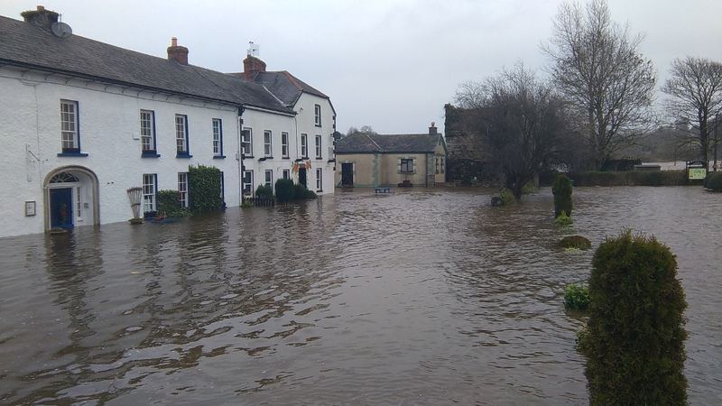 Many areas faced severe flooding in December
