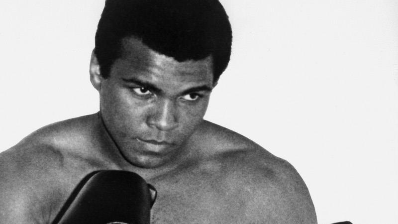A charismatic man, a brilliant boxer, a legend in his time - Muhammad Ali.