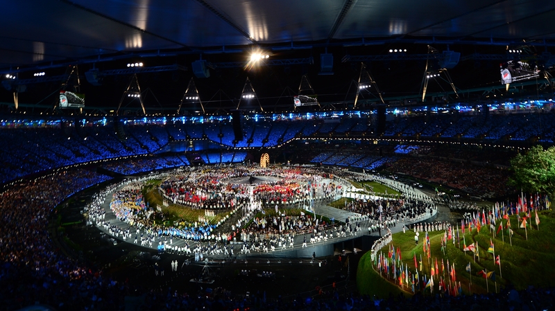The opening ceremony of the London 2012 Olympic Games