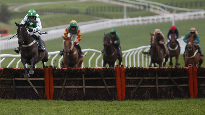 Camping Ground skips over the final flight at Prestbury Park