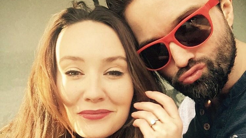 Emmett Scanlan and Claire Cooper marry in New York. Image via Claire Cooper/Instagram