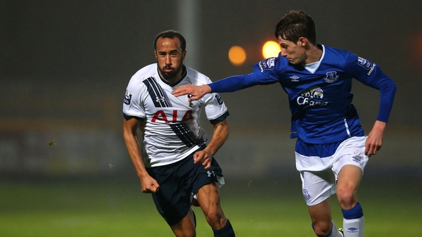 Matty Foulds in action recently for the U-21s