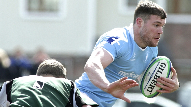 James McInerney got the all-important try for Garryowen