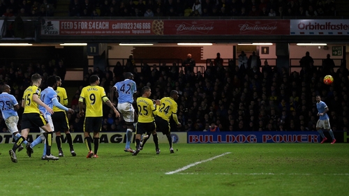 Yaya Toure opened City's scoring