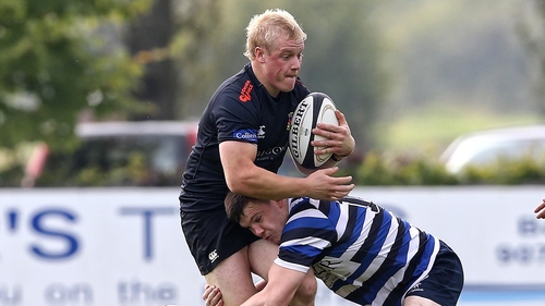 Callum Patterson went over for Ballymena