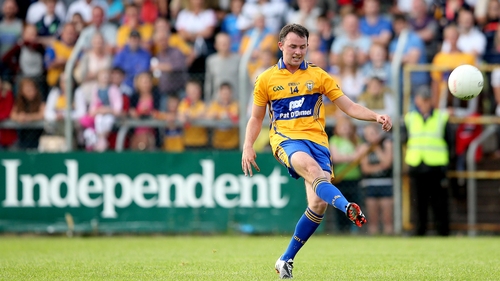 Clare's David Tubridy played an important role against Tipperary's footballers in the McGrath Cup